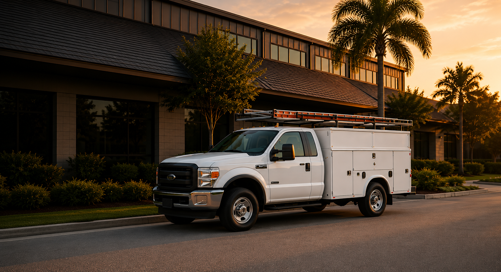 L Legacy Holdings service truck